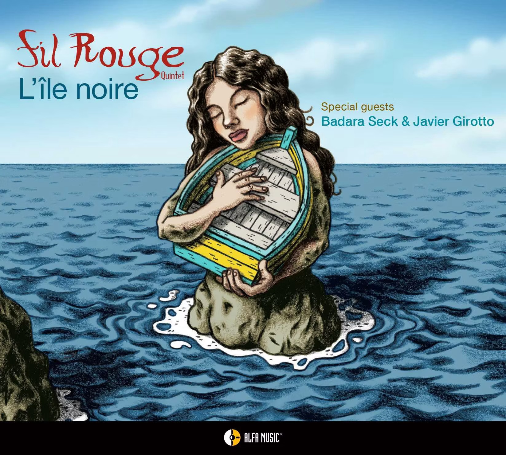 Manuela Iori e altri musicisti su un palco all'aperto